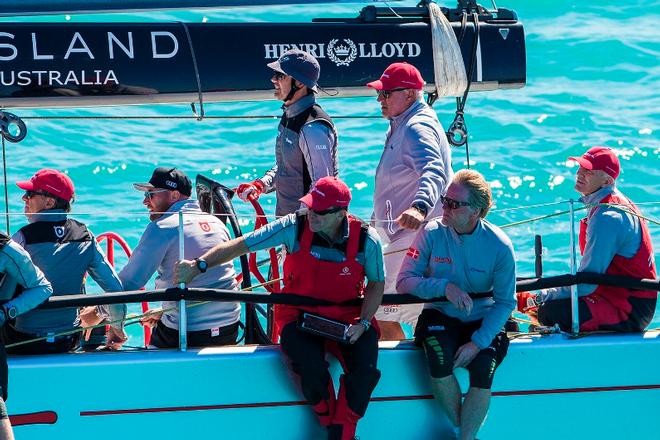 Day 1 – HRH Crown Prince Frederik at the helm of Nanoq (Wild Oats X) – Audi Hamilton Island Race Week ©  Andrea Francolini Photography http://www.afrancolini.com/
